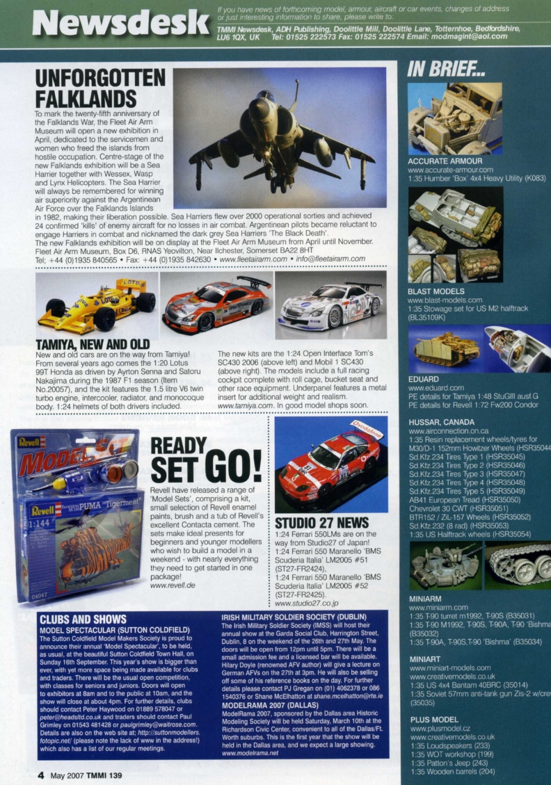 Tamiya Model Magazine 139 (2007-05)